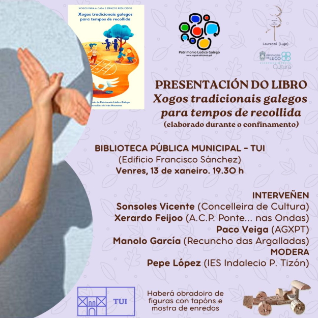 Presentación do libro ‘Xogos tradicionais galegos para tempos de recollida’